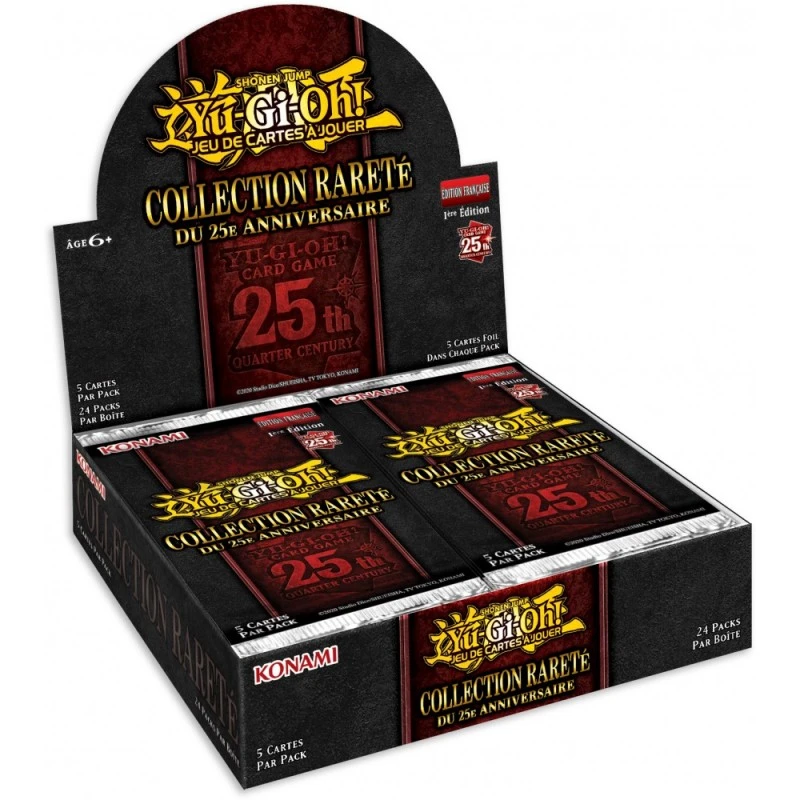 Konami BOITE DE 24 BOOSTERS COLLECTION RARETE 25 ANS