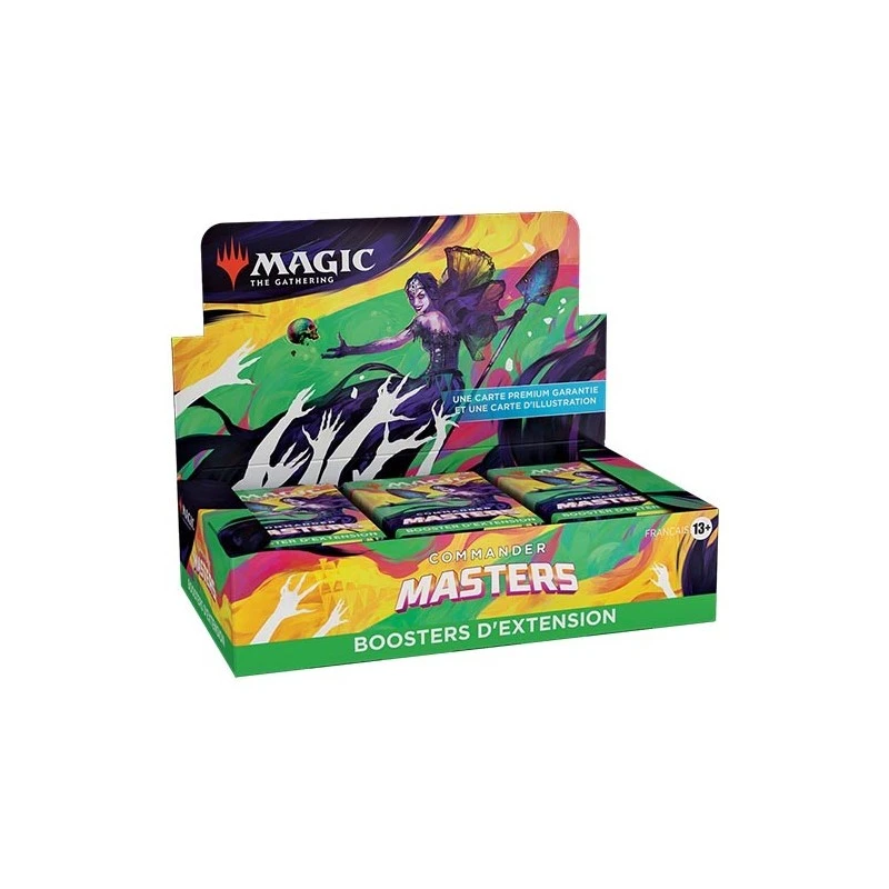 BOITE DE 24 BOOSTERS D'EXTENSION COMMANDER MASTERS