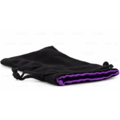 BOURSE VELOUR ET SATIN GRANDE COULEUR ALEATOIRE