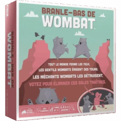 EXPLODING KITTENS BRANLE-BAS DE WOMBAT