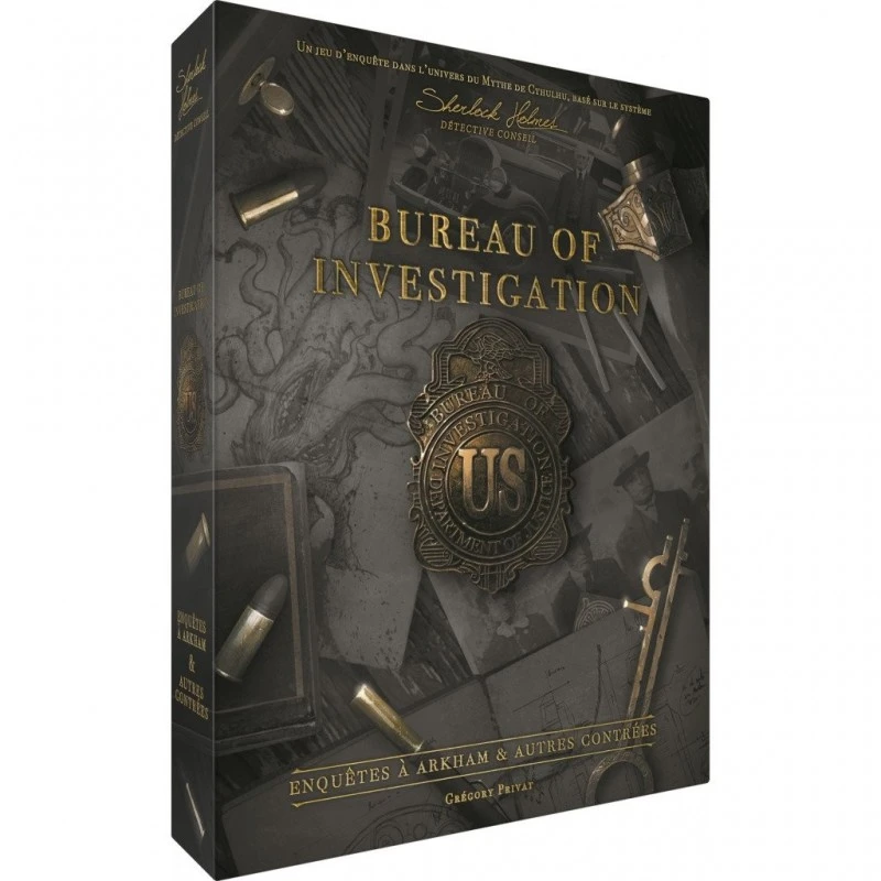 BUREAU OF INVESTIGATION : ENQUETE A ARKHAM ET AUTRE CONTREES