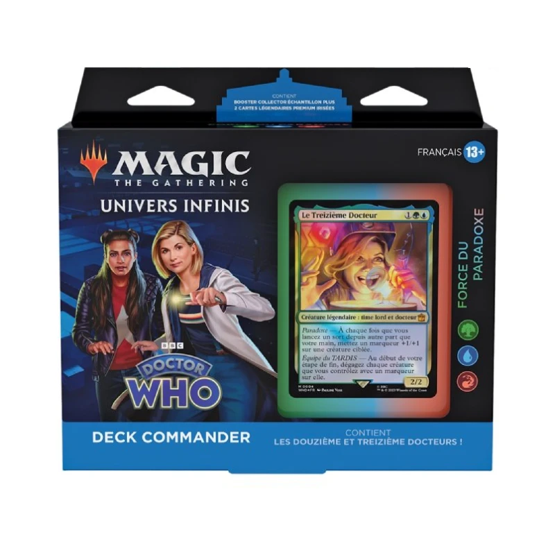 DECK COMMANDER UNIVERS INFINIS DR WHO FORCE DU PARADOXE