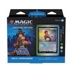 DECK COMMANDER UNIVERS INFINIS DR WHO RETOUR VERS LE PASSE