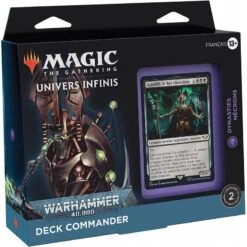 DECK COMMANDER WARHAMMER 40K NECRON DYNASTIES (ANGLAIS)