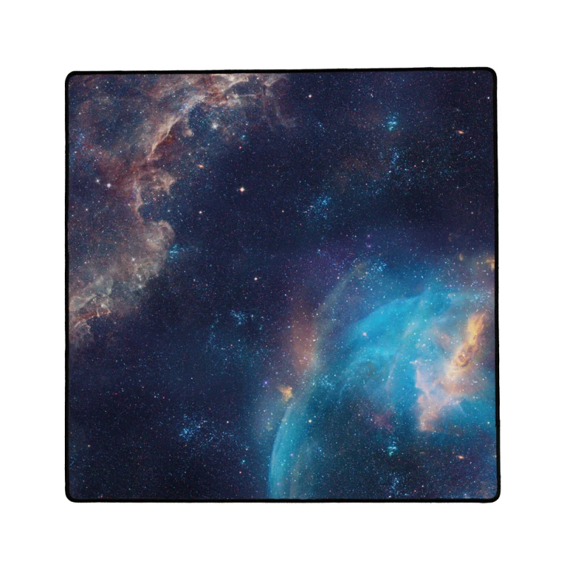 PLAYMAT BLUE GALAXY 60X60CM