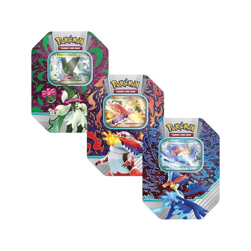 POKEMON POKEBOX Q4 2023 EVOLUTION A PALDEA PALMAVAL OU FLAMIGATOR OU MIASCARADE