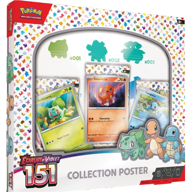 POKEMON COLLECTION BOOSTER 151 ECARLATE ET VIOLET EV3.5