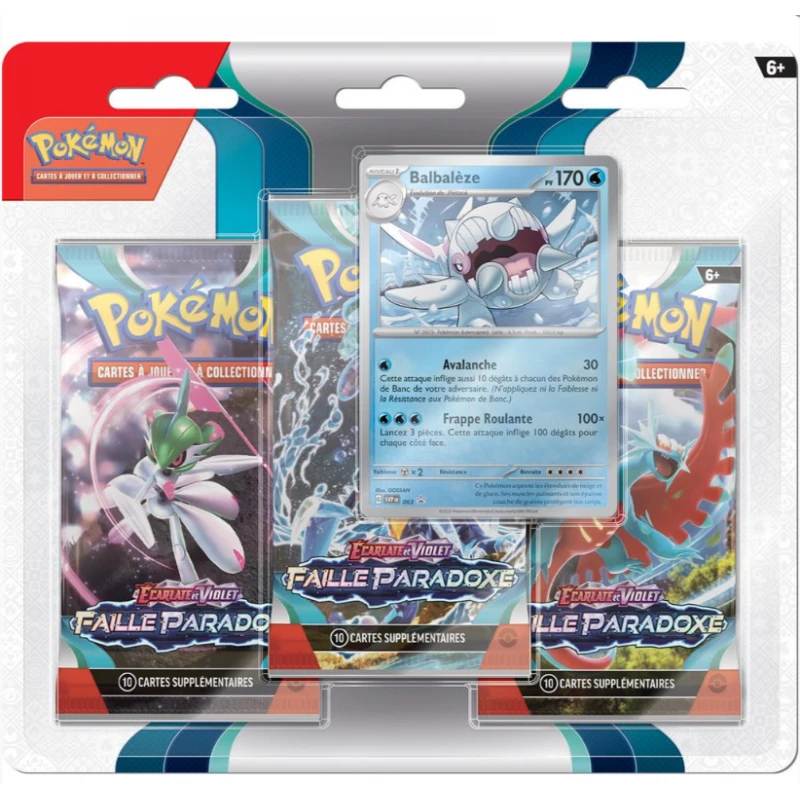 POKEMON PACK 3 BOOSTERS EV04