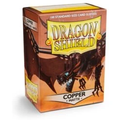 PROTEGE-CARTES DRAGON SHIELD MATTE COPPER (X100)