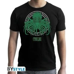 T-SHIRT CTHULHU NOIR XS