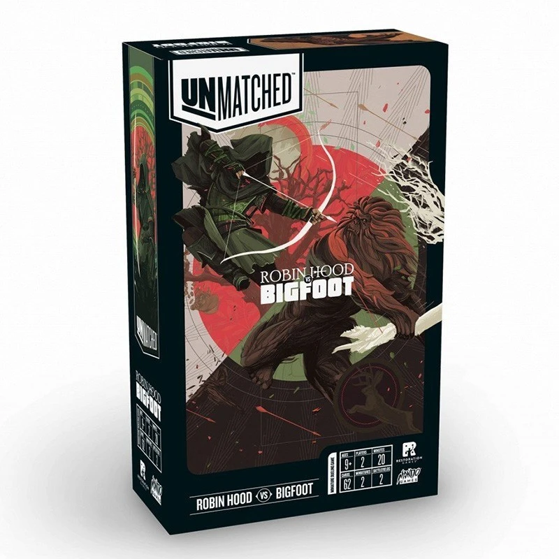 Iello UNMATCHED ROBIN DES BOIS VS BIGFOOT